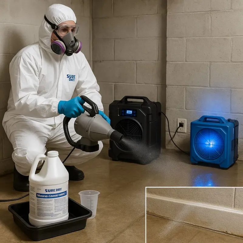 Sanitization and Odor Removal process in Canby, OR