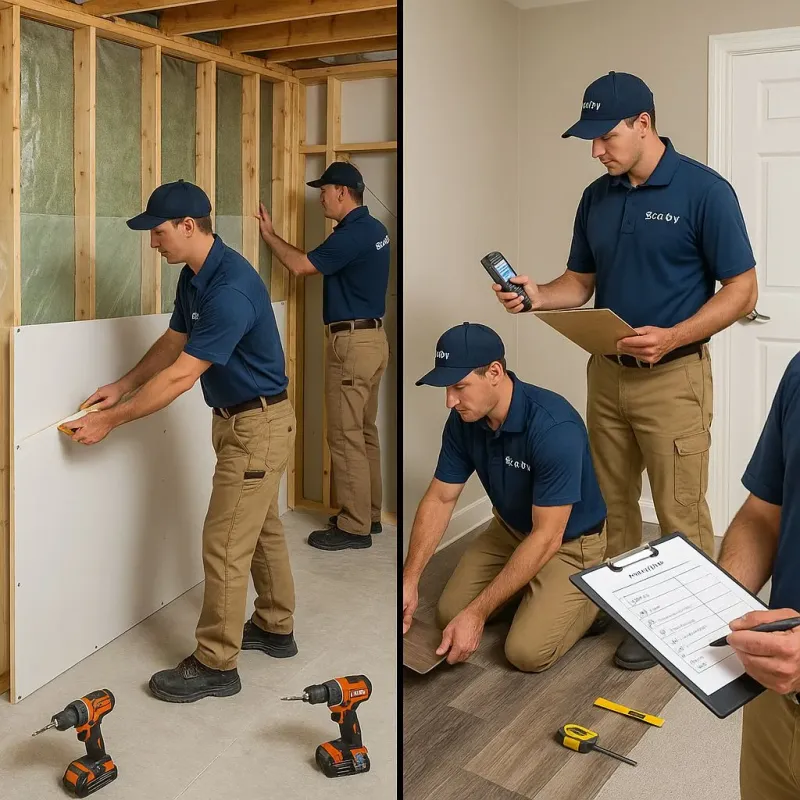 Repairs and Reconstruction process in Canby, OR