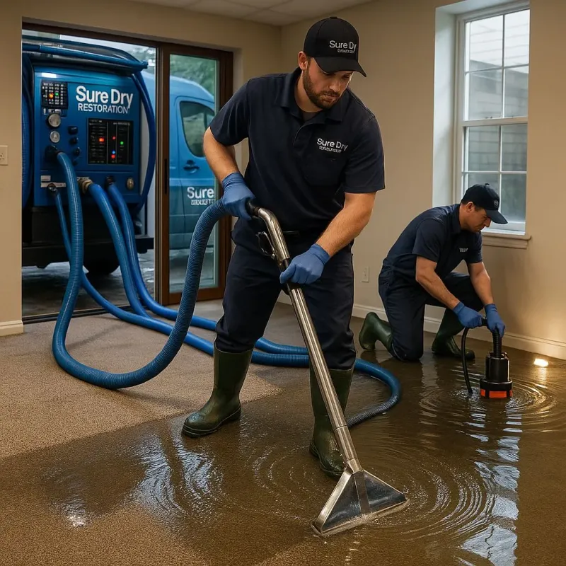Water Extraction and Removal process in Canby, OR